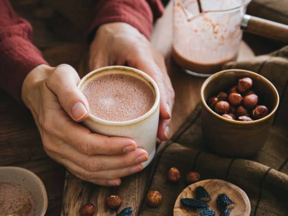 Latte praliné