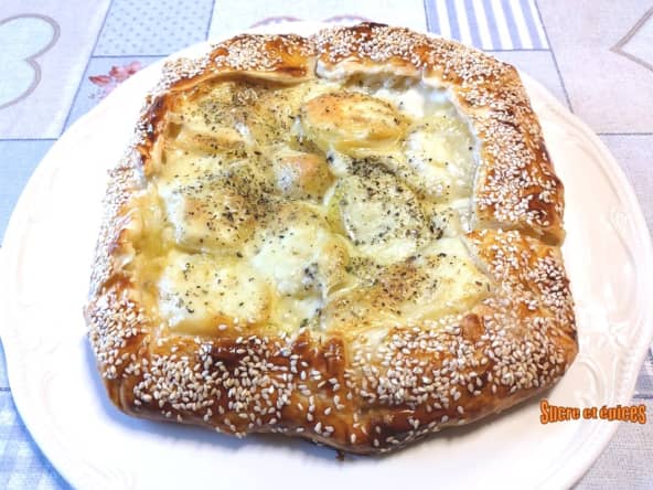 Tarte rustique façon raclette
