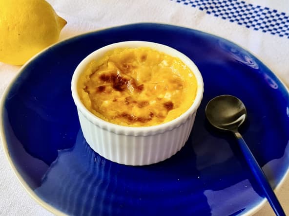 Petits flans légers au citron