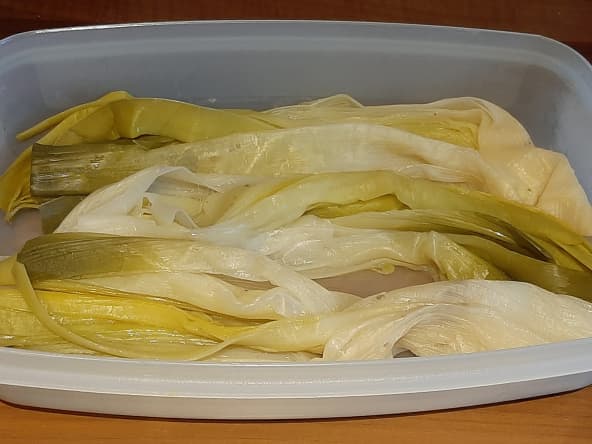 Cuisson des poireaux à la vapeur
