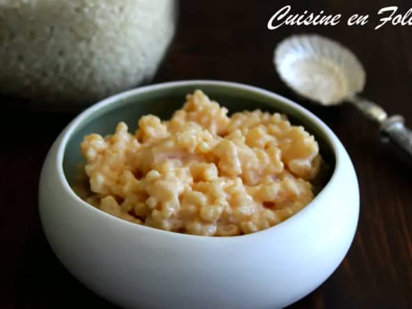 Riz au lait au multicuiseur