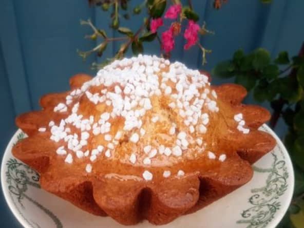 Gâteau au yaourt aérien aux épices de Noël