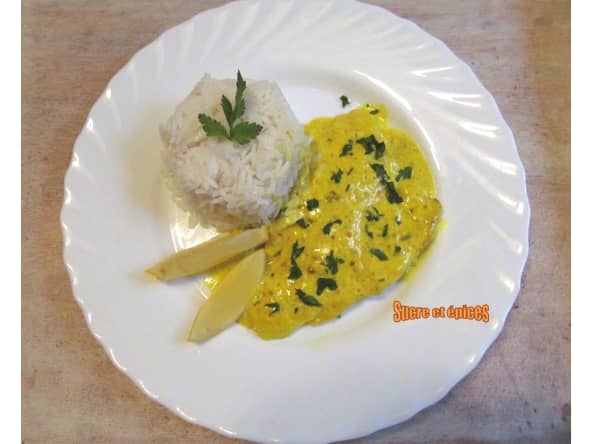 Filets de dorade au four, sauce crémeuse au citron