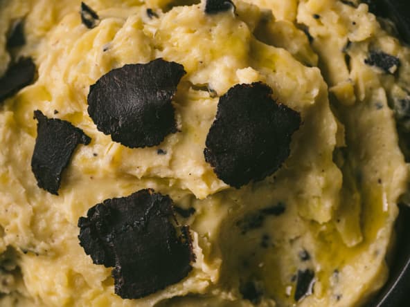 Purée à la truffe