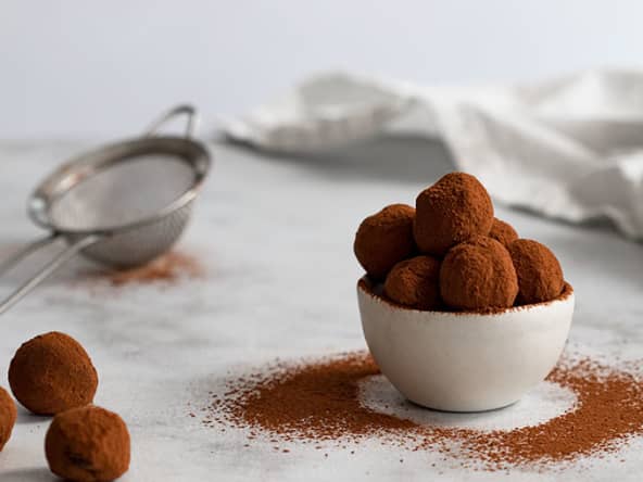 Truffes au chocolat