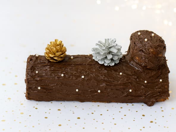 Bûche facile au chocolat