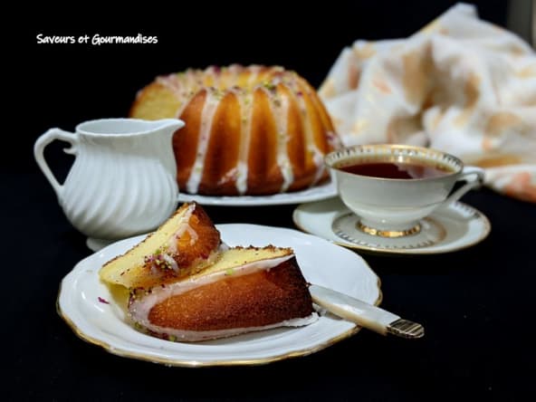 Cake gourmand au citron glacé
