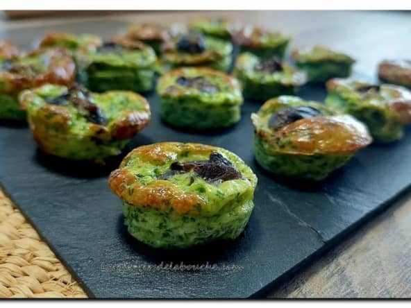Bouchées persillées à l’escargot comme des petits flans