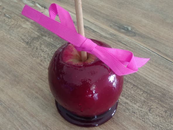 Pomme d'amour des foires et fêtes foraines