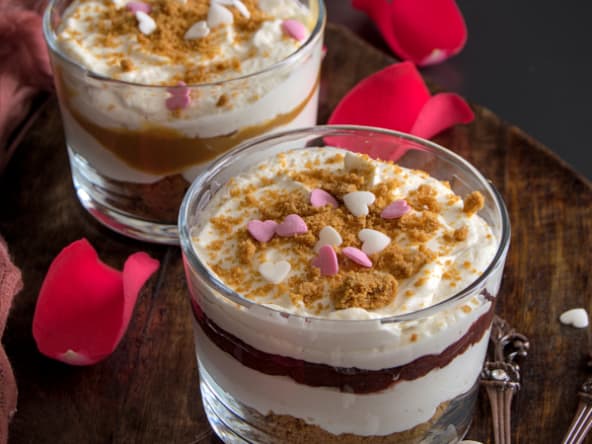 Verrine façon cheesecake