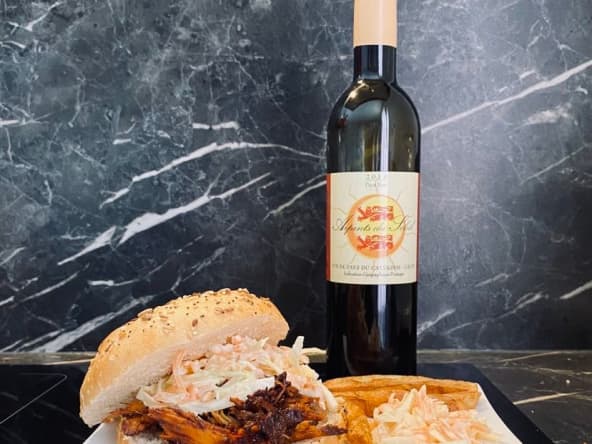 Burger au pulled pork