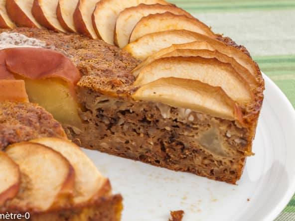 Moelleux aux agrumes et aux pommes