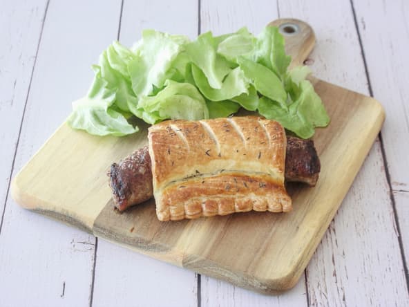 Saucisse de Toulouse en croûte
