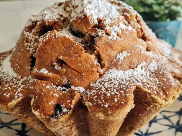 Tourte des Pyrénées ou gâteau aux myrtilles