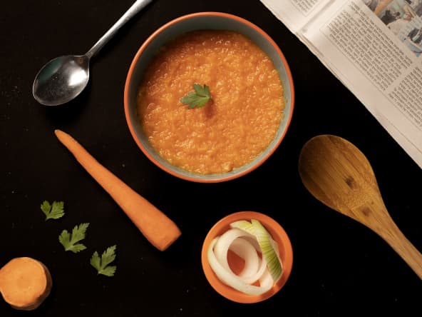 Purée de carottes