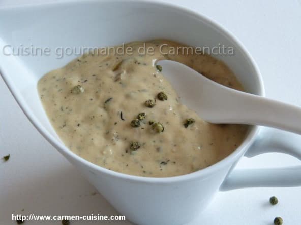 Sauce au poivre vert