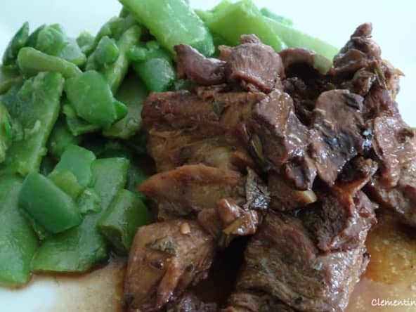 Rôti de veau à la sauge