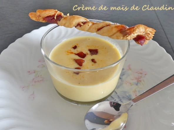 Crème de maïs de Claudine