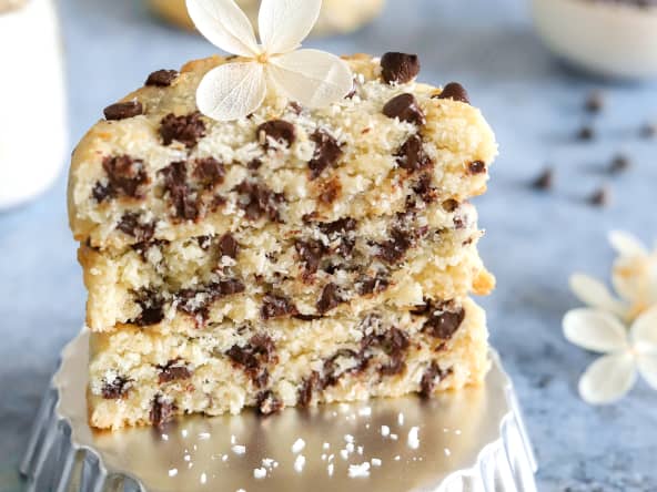 Cookies vegan à la noix de coco et aux pépites de chocolat