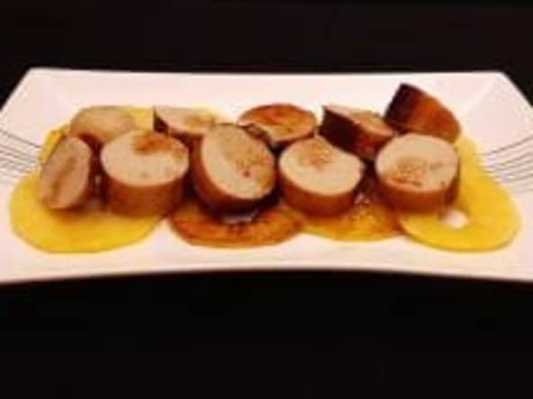 Boudin blanc aux pommes