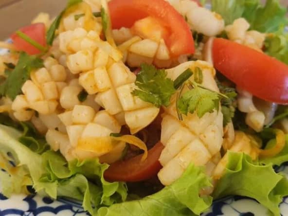Salade de calamars thaï