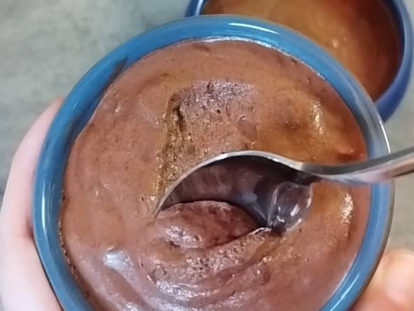 Mousse au chocolat végane