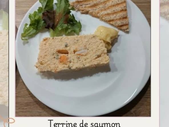 Terrine saumon crevettes