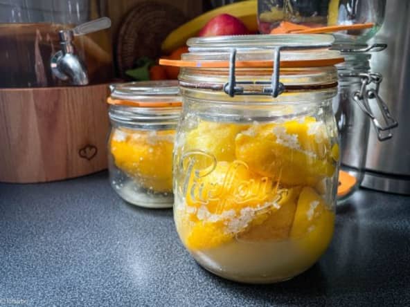 Citrons confits au sel