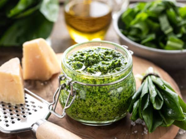 Pesto à l'ail des ours