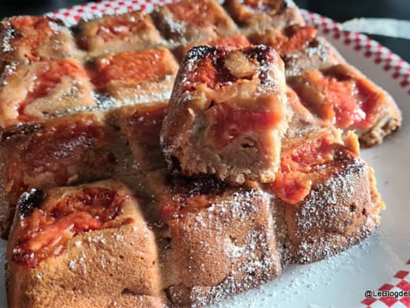 Gâteau pain d'épices au pamplemousse