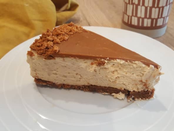 Cheesecake à la pâte de spéculoos
