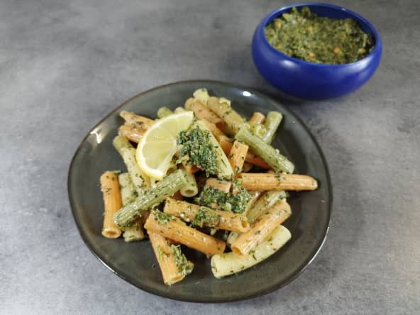 Pesto de fanes de carottes