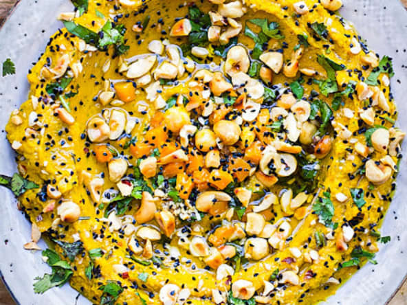 Houmous original aux carottes