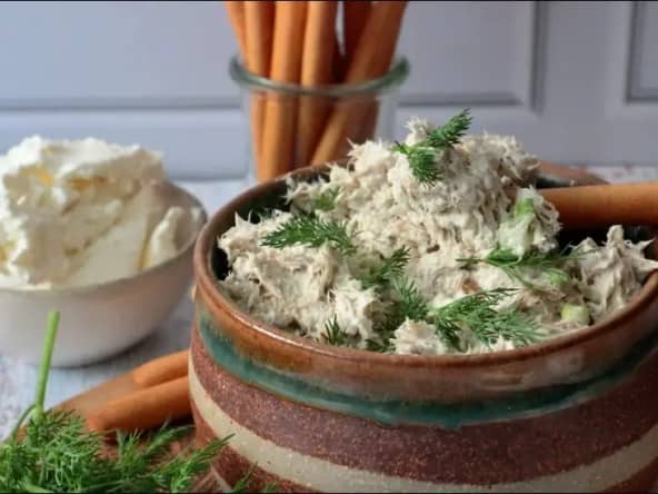 Rillettes de maquereau à l'aneth et au citron confit