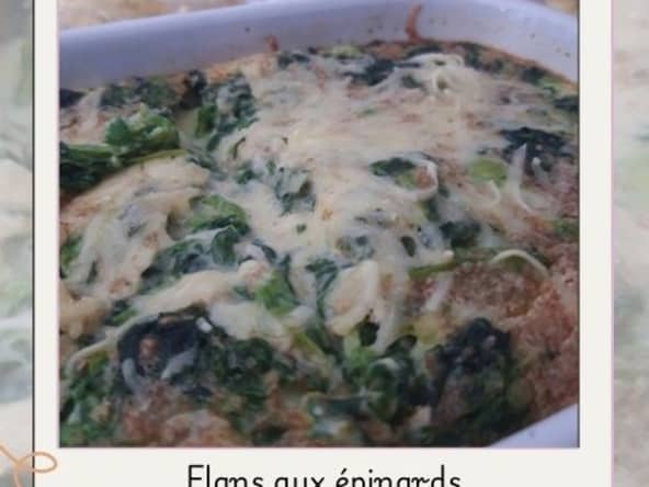 Clafoutis aux épinards