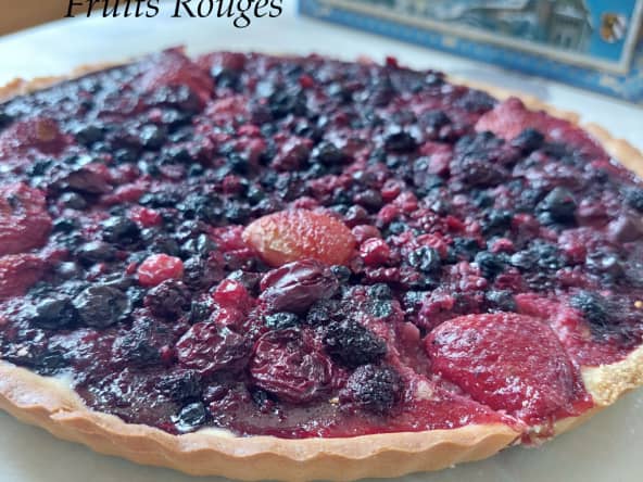 Tarte aux fruits rouges