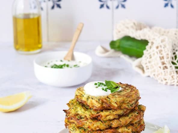 Galettes de courgettes