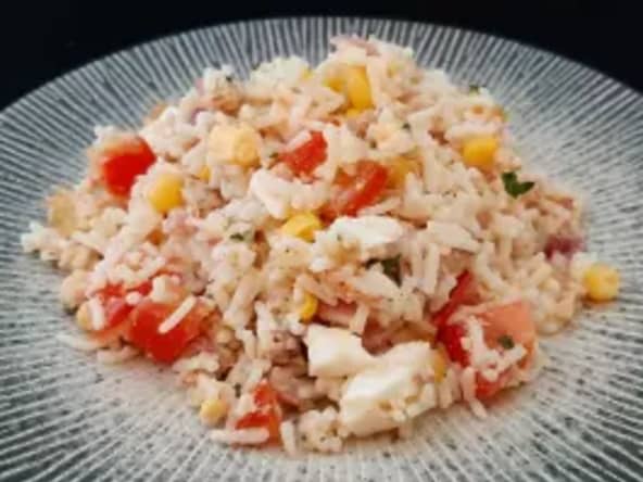 Salade de riz au thon