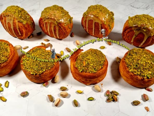New York roll à la pistache : la recette pas à pas en images
