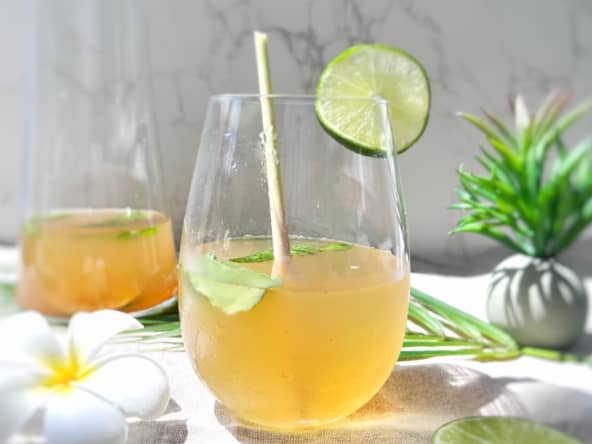 Cocktail gingembre sans alcool