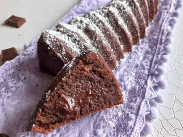 Fondant au chocolat sans œufs d’Anne-Sophie Pic au Thermomix
