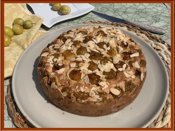 Gâteau de fin d'été aux mirabelles et mascarpone