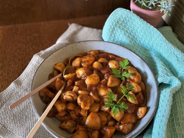 Champignons de Paris à la Grecque