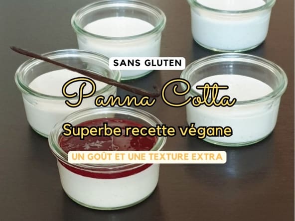 Panna cotta vegan