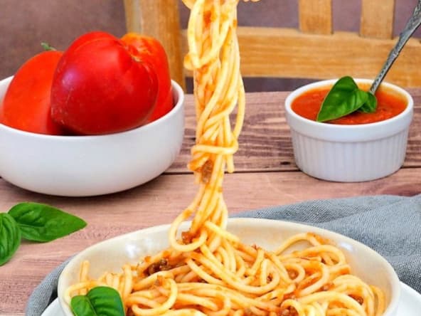 Spaghetti bolognaise maison
