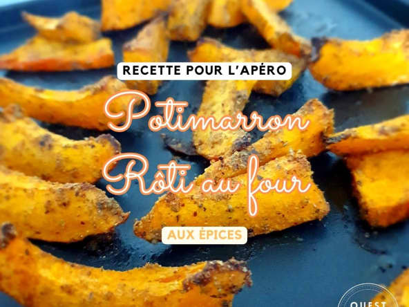 Potimarron rôti au four