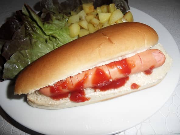 Hot dog d’Halloween
