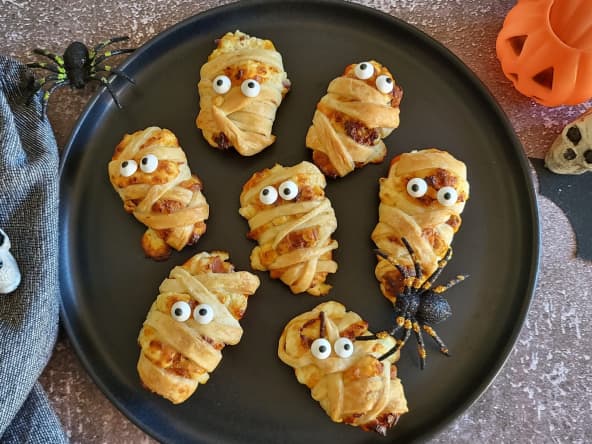 Momies pour l'apéritif d’halloween