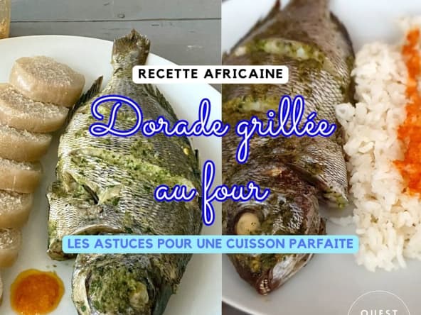 Dorade au four et sa marinade gabonaise