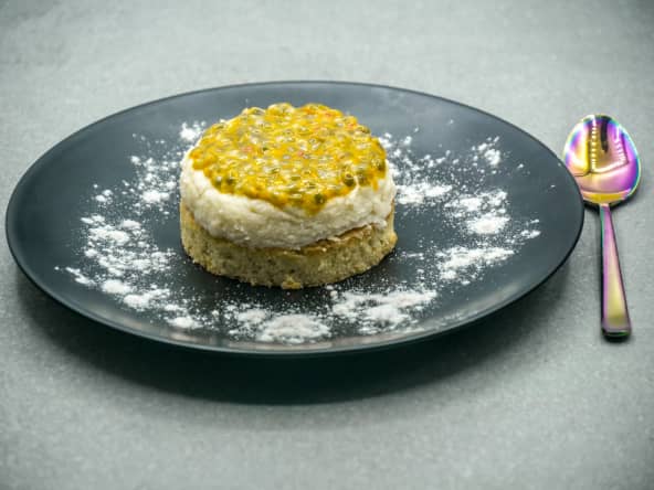 Sablés mascarpone fruit de la passion
